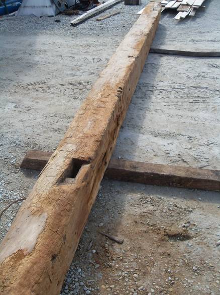 Hand Hewn Timber for Approval